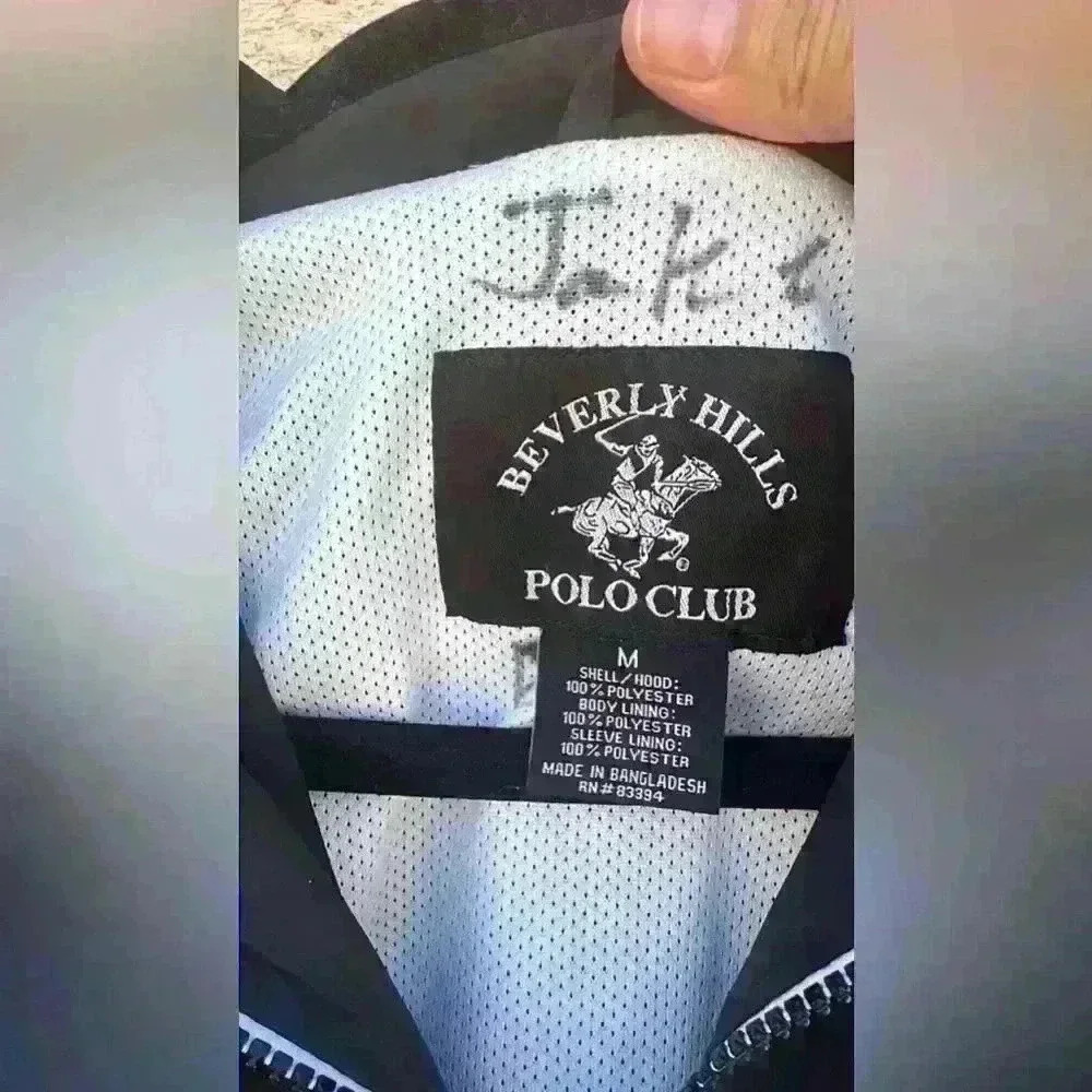 Beverly Hills Polo Club Men’s Windbreaker - Picture 3 of 3